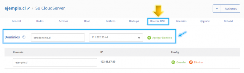 Anexo 3 Reverse DNS